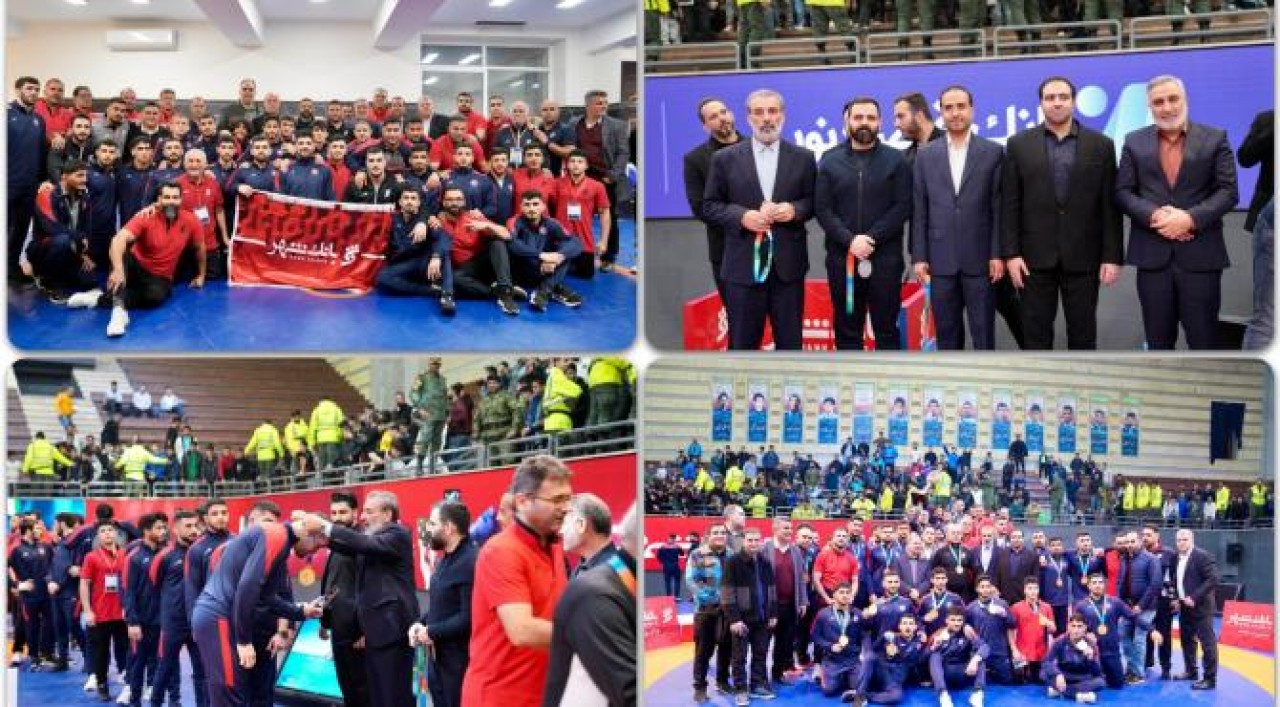 «بانک شهر‌‌»؛ قهرمان لیگ برتر کشتی آزاد باشگاه های کشور شد